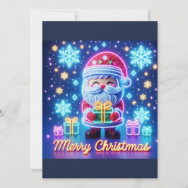 メリークリスマスサンタギフト 招待状