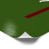 メリークリスマスサンタクリスマスホリデーカード ポスター (コーナー)