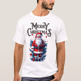 メリークリスマスサンタクロスパジャマ Tシャツ