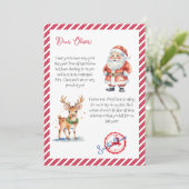 メリークリスマスサンタクロースの手紙の北極 招待状 (スタンド正面)