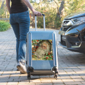 メリークリスマスサンタクロースアンティーククラシック シール (スーツケースインサイチュ)