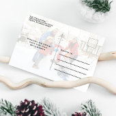 メリークリスマスサンタクロース帽子 シーズンポストカード