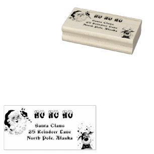 メリークリスマスサンタクロース飴のトナカイ ラバースタンプ