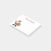 メリークリスマスサンタクロース4 x 3 ポストイット (アングル)