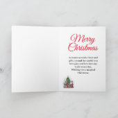 メリークリスマスサンタクロース シーズンカード (内部)