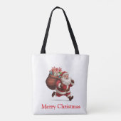 メリークリスマスサンタクロース トートバッグ (裏面)