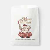 メリークリスマスサンタクロース フェイバーバッグ (正面)