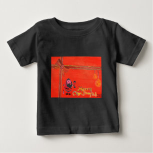 メリークリスマスサンタクロース ベビーTシャツ