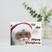 メリークリスマスサンタクロース ポストカード (スタンド正面)