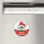 メリークリスマスサンタクロース マグネット (インサイチュ (食洗機))