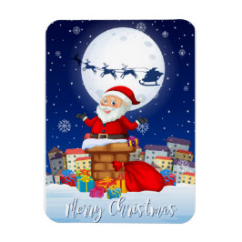 メリークリスマスサンタクロース マグネット