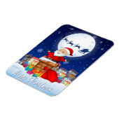 メリークリスマスサンタクロース マグネット (左側)