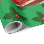 メリークリスマスサンタクロース ラッピングペーパー (ロールコーナー)