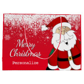 メリークリスマスサンタクロース ラージペーパーバッグ (裏面)