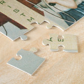 メリークリスマスサンタクロースbyエレン・クラッサドル ジグソーパズル (側面)