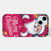 メリークリスマスサンタクロースiPhone / iPadケース Case-Mate iPhoneケース (裏面 (横))