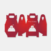 メリークリスマスサンタゲーブルビーフボックス フェイバーボックス (折り畳みなし)