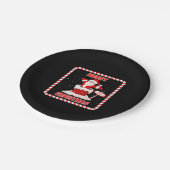 メリークリスマスサンタコレクション紙プレート ペーパープレート (アングル)