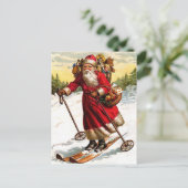 メリークリスマスサンタスキー シーズンポストカード (スタンド正面)