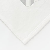 メリークリスマスサンタスレハイレッドグリーンタイポグラフィ フリースブランケット (角)