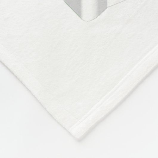 メリークリスマスサンタスレハイレッドグリーンタイポグラフィ フリースブランケット (角)