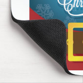 メリークリスマスサンタスーツ マウスパッド (コーナー)