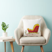 メリークリスマスサンタズスソリ クッション (椅子)