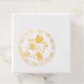 メリークリスマスサンタタータンチェックプレイド フェイバータグ (箱)