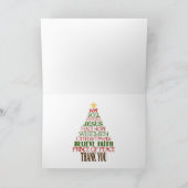 メリークリスマスサンタツース シーズンカード (内部)