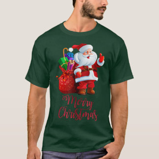 メリークリスマスサンタデリバリーギフトホリデーXm Tシャツ