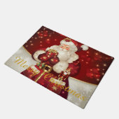 メリークリスマスサンタドルマット ドアマット (アングル)