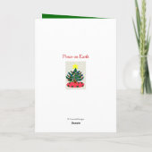 メリークリスマスサンタノースポール シーズンカード (裏面)