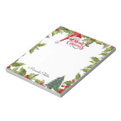 メリークリスマスサンタハットミスタントー ノートパッド (回転)