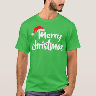 メリークリスマスサンタハット2 Tシャツ