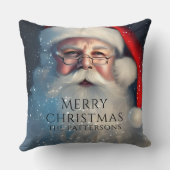 メリークリスマスサンタフェスティバルウィンターホリデーズ クッション (裏面)