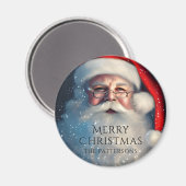 メリークリスマスサンタフェスティバルウィンターホリデーズ マグネット (正面/裏面)