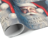 メリークリスマスサンタフェスティバルウィンターホリデーズ ラッピングペーパー (ロールコーナー)