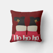 メリークリスマスサンタホホホホ クッション (裏面)
