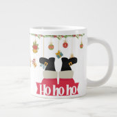 メリークリスマスサンタホホーホエスプレッソカップ ジャンボコーヒーマグカップ (右)