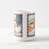 メリークリスマスサンタホリデーコーヒーマグ コーヒーマグカップ (中央)