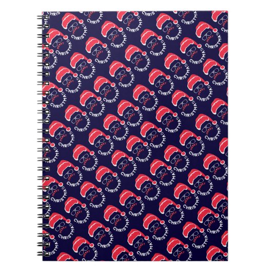 メリークリスマスサンタメリーー条項&ブライト ノートブック (正面)