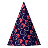 メリークリスマスサンタメリーー条項&ブライト パーティーハット (裏面)