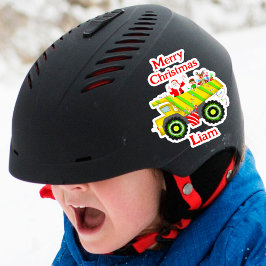 メリークリスマスサンタンプダンプ小妖精や小人ルドルフ シール