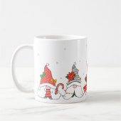 メリークリスマスサンタ格言マグ コーヒーマグカップ (左)