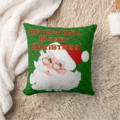 メリークリスマスサンタ顔角枕 クッション (ブランケット)