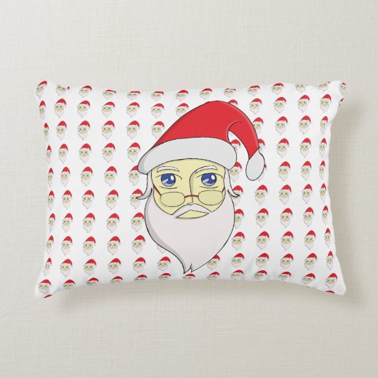 メリークリスマスサンタ アクセントクッション (正面)
