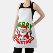 メリークリスマスサンタ エプロン (インサイチュ)