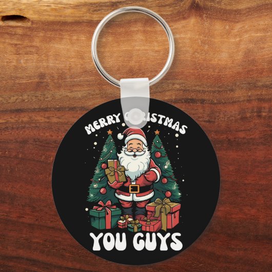メリークリスマスサンタ キーホルダー (正面)