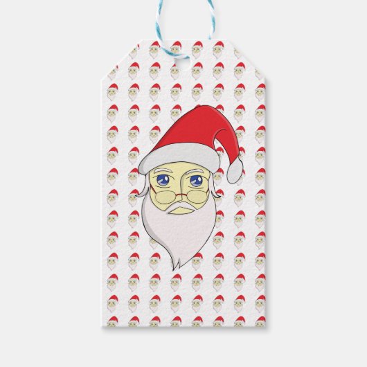 メリークリスマスサンタ ギフトタグ (正面)