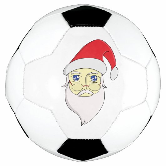 メリークリスマスサンタ サッカーボール (正面)